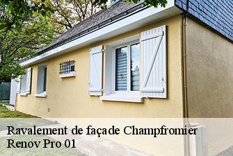 Ravalement de façade  champfromier-01410 Renov Pro 01