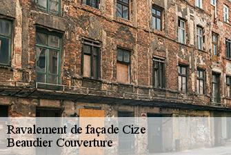 Ravalement de façade  cize-01250 Beaudier Couverture 