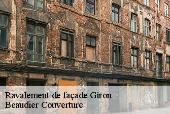 Ravalement de façade  giron-01130 Beaudier Couverture 