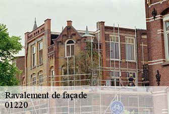 Ravalement de façade  grilly-01220 Beaudier Couverture 