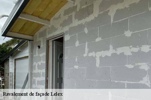 Ravalement de façade  lelex-01410 