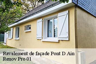 Ravalement de façade  pont-d-ain-01160 Renov Pro 01