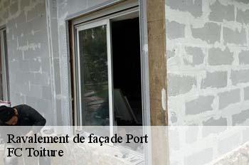 Ravalement de façade  port-01460 FC Toiture