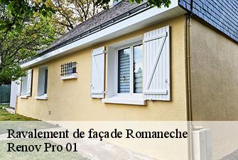 Ravalement de façade  romaneche-01250 Renov Pro 01