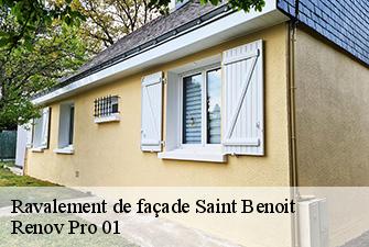 Ravalement de façade  saint-benoit-01300 Renov Pro 01
