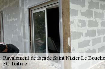 Ravalement de façade  saint-nizier-le-bouchoux-01560 