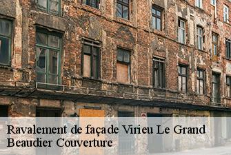 Ravalement de façade  virieu-le-grand-01510 Beaudier Couverture 