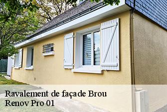 Ravalement de façade  brou-01000 Renov Pro 01