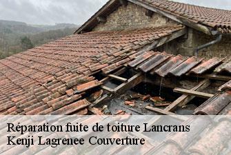 Réparation fuite de toiture lancrans-01200 Kenji Lagrenee Couverture