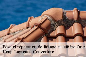 Pose et réparation de faîtage et faîtière oncieu-01230 Kenji Lagrenee Couverture