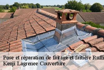Pose et réparation de faîtage et faîtière  ruffieu-01260 Kenji Lagrenee Couverture