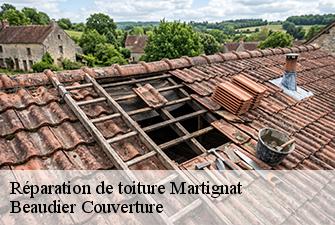 Réparation de toiture  martignat-01810 Beaudier Couverture 