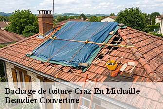 Bachage de toiture  craz-en-michaille-01200 Beaudier Couverture 