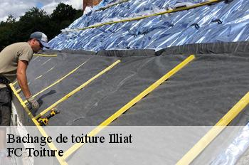 Bachage de toiture  illiat-01140 FC Toiture