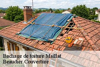 Bachage de toiture  maillat-01430 Beaudier Couverture 