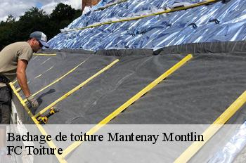 Bachage de toiture  mantenay-montlin-01560 FC Toiture