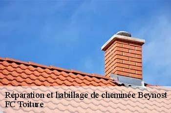 Réparation et habillage de cheminée  beynost-01700 FC Toiture