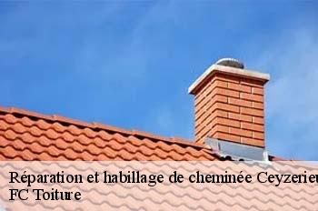 Réparation et habillage de cheminée  ceyzerieu-01350 FC Toiture