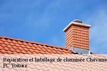Réparation et habillage de cheminée  chavannes-sur-suran-01250 FC Toiture