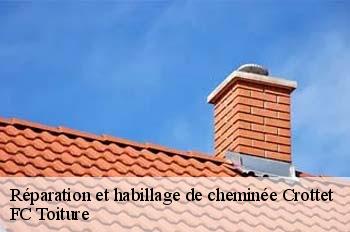 Réparation et habillage de cheminée  crottet-01620 FC Toiture