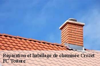 Réparation et habillage de cheminée  crozet-01170 FC Toiture