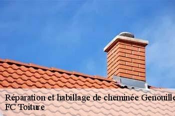 Réparation et habillage de cheminée  genouilleux-01090 FC Toiture