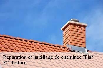 Réparation et habillage de cheminée  illiat-01140 FC Toiture