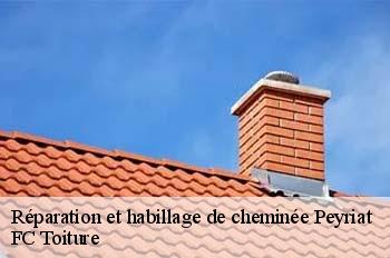 Réparation et habillage de cheminée  peyriat-01430 FC Toiture