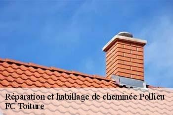 Réparation et habillage de cheminée  pollieu-01350 FC Toiture