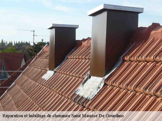 Réparation et habillage de cheminée  saint-maurice-de-gourdans-01800 