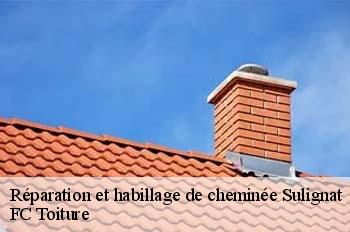 Réparation et habillage de cheminée  sulignat-01400 FC Toiture