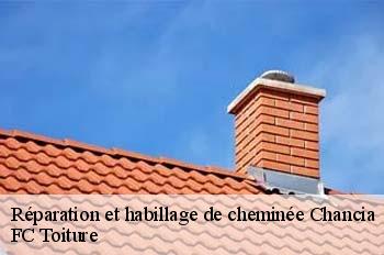 Réparation et habillage de cheminée  chancia-01590 FC Toiture