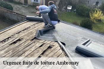 Urgence fuite de toiture  ambronay-01500 