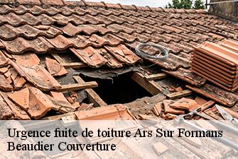 Urgence fuite de toiture  ars-sur-formans-01480 Beaudier Couverture 