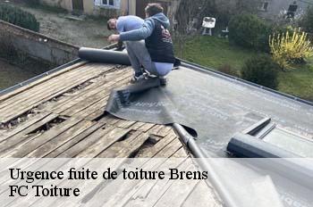 Urgence fuite de toiture  brens-01300 FC Toiture