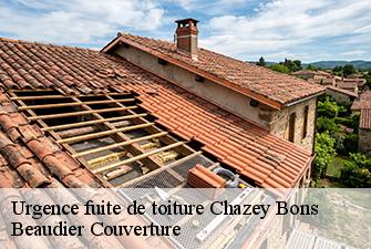Urgence fuite de toiture  chazey-bons-01300 Beaudier Couverture 