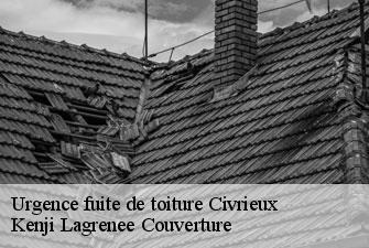 Urgence fuite de toiture  civrieux-01390 Kenji Lagrenee Couverture
