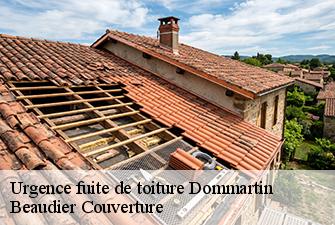Urgence fuite de toiture  dommartin-01380 Beaudier Couverture 