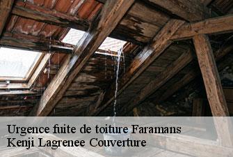Urgence fuite de toiture faramans-01800 Kenji Lagrenee Couverture