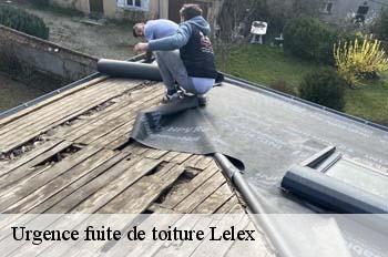 Urgence fuite de toiture  lelex-01410 