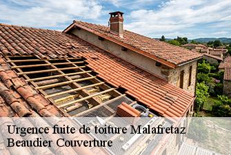 Urgence fuite de toiture  malafretaz-01340 Beaudier Couverture 