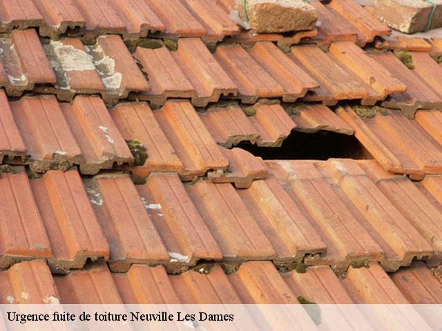 Urgence fuite de toiture  neuville-les-dames-01400 