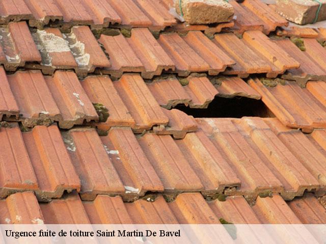 Urgence fuite de toiture  saint-martin-de-bavel-01510 